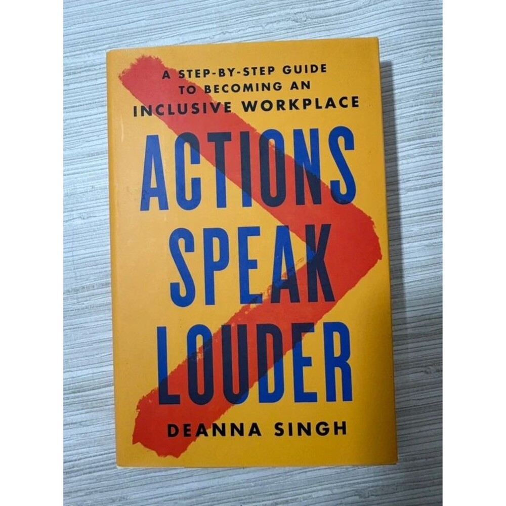 Actions speak louder book